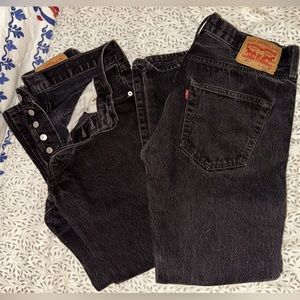 Men’s 32x30 Black Levi’s 501 Jeans